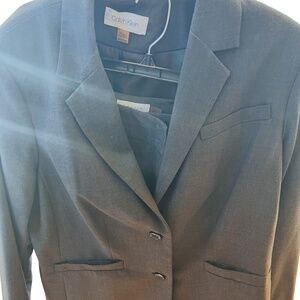 Charcoal Gray pantsuit